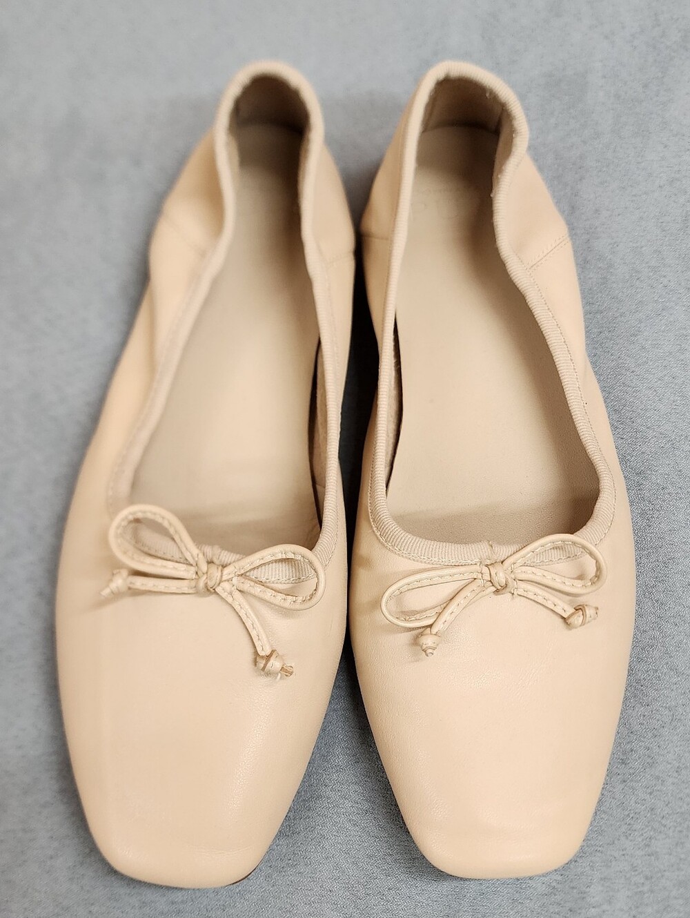 Donna Karan Delaney Square Toe Ballet Flat